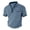 Navy, variant on Maean Mens Short Sleeve Tops Textured Casual Fashion Shirt Quarter Zipper Pullover Loose Summer Shirts