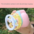 thumbnail image 4 of Bubble Machine Camera Fan Shape Bubble Blower with Music LED Lights Battery Operated Portable Outdoor Toys for Birthday Party Summer by PALIFEUR, 4 of 7