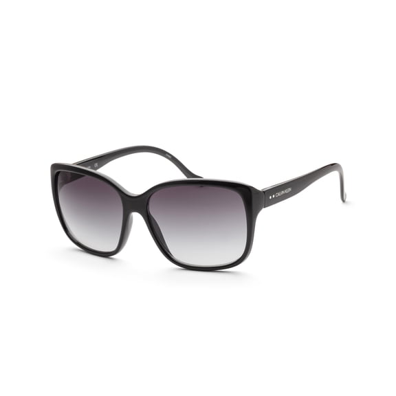 Calvin Klein Women's Fashion CK20518S-001 60mm Black Sunglasses