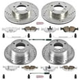 thumbnail image 3 of PowerStop Front and Rear Z26 Street Warrior Carbon-Fiber Ceramic Brake Pad and Drilled and Slotted Rotor Kit Fits: BMW Select Models K500-26, 3 of 9