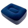 thumbnail image 1 of Reposapiés Zulema Almohada reposapiés plegable azul, 1 of 8