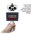 thumbnail image 5 of Hand-Held Wind Speed Gauge Anemometer Digital Average Wind Speed for Measuring Wind Instantaneous, 5 of 6