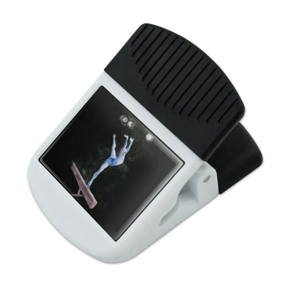 Female Gymnast on Vault Pommel Horse Gymnastics Refrigerator Fridge Magnet Magnetic Hanging Hook Note Snack Clip