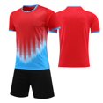 thumbnail image 2 of Custom Football Kit Set for Adult and Child, Name Number Team Logo DIY Family Match Personalized Jersey Shirt Shorts Set, Dad and Son Matching Outfits Red XXXXL, 2 of 6