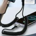 thumbnail image 3 of Double Retractables Spring Charging Cable USB A & Type C Cable for Car Use, 3 of 11