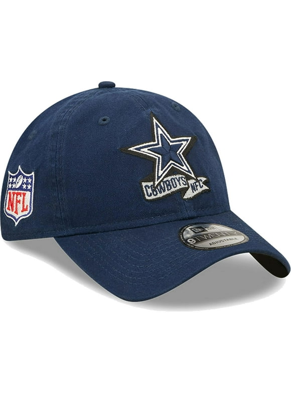 Youth New Era Navy Dallas Cowboys Sideline 9TWENTY Adjustable Hat - OSFA