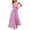 Pink, variant on HXWCHs Elegant Sleeveless Long Skirt Suit with Intricate Lace Detailing for Casual Wear and Seasonal Versatility L Blue