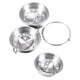 thumbnail image 4 of Practical Storage Bowl Stainless Steel Bowl Home Cooking Applies Heart Shaped Silver Quick Heating 1Pc, 4 of 5