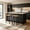 Bar Stools (Set of 2) - Black, variant on AUU Set of 2 Solid Wood Bar Stools, 25.6" Tall Farmhouse Counter Stools with Footrests for Kitchen, Dining Room, or Counter