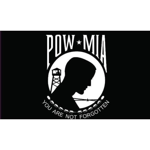 5in x 3in POW MIA Flag Magnet