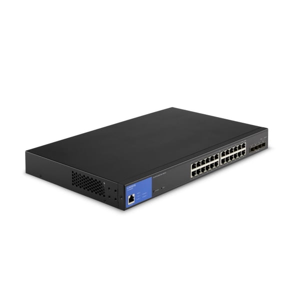 Switch Administrable Linksys de 24 Puertos PoE + 4 SFP+, 410W (LGS328MPC)