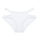 thumbnail image 2 of Gibobby Ropa interior termica Ropa interior color sólido ahuecada con cintura picante deseo y sexy para mujer （Blanco， L), 2 of 4