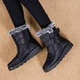 thumbnail image 3 of DQrwqpou Botas Montaña para Mujer Botas Nieve Invierno Antideslizantes para Viajes Al Aire Libre (36 Negro), 3 of 9