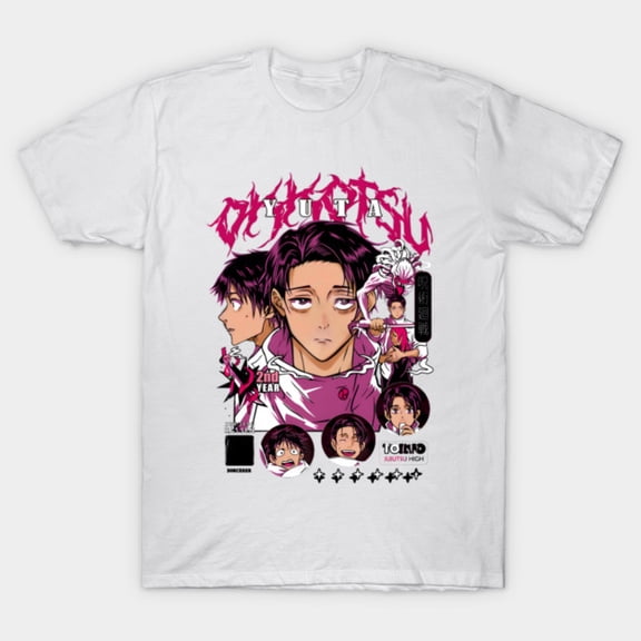Jujutsu Kaisen Yuta Okkotsu T-Shirt, The Cursed Boy Tee Sizes S-5Xl GooGate
