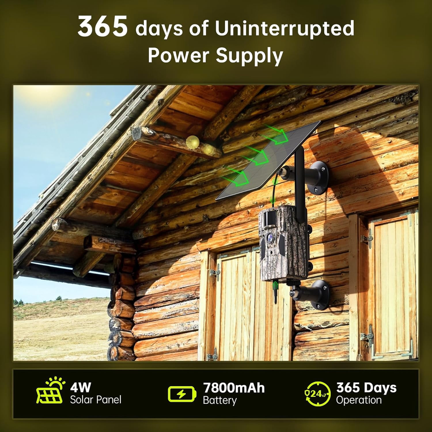 SEHMUA 3rd Cellular Trail Cameras with 48MP Photo 2K Live Streaming, 4G LTE Unlimited Data Plan Built-in SIM Card, 4W Solar Powered Game/Deer Cam No Glow Flash with Motion Activated -Camouflage