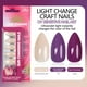 thumbnail image 5 of Uñas a presión con diseños, lindas uñas acrílicas de cobertura completa, uñas postizas brillantes con degradado, uñas postizas de forma mediana con barra de pegamento, uñas artificiales, 5 of 5