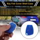 thumbnail image 2 of Funda de llave de coche de silicona azul única para Mercedes-Benz C-Class S203 W204 W203 - Funda de control remoto de llave de 3 botones, 2 of 6