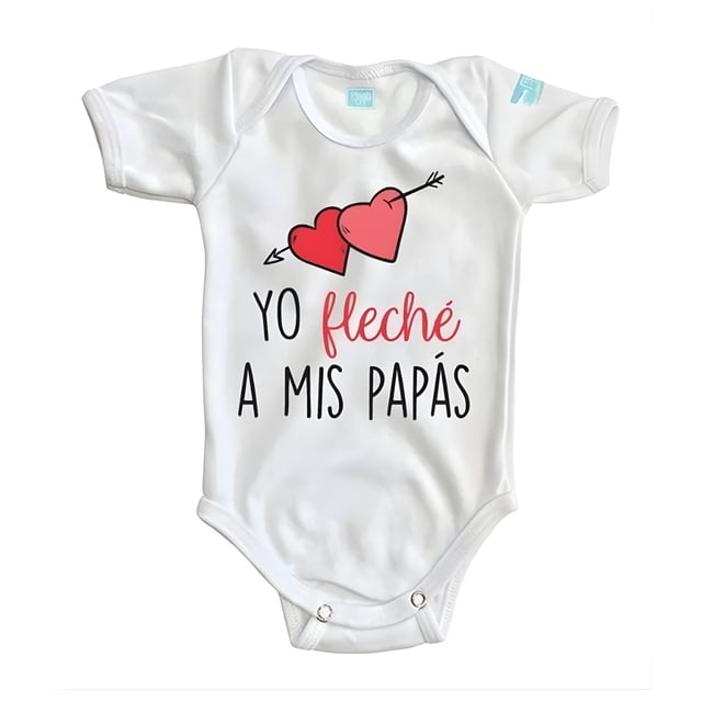 Pañalero Yo Fleche A Mis Papas San Valentín Bebe 24 meses