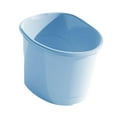 thumbnail image 4 of Cubo de baby shower bañera bañera no deslizamiento de la bañera de bañera para bebés cubo de baño infantil para niños y niñas bebés 0-4 años Azul, 4 of 9