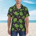 thumbnail image 2 of Sigee Frogs And Santa Hat for Men’s Casual Beach Summer Shirts Funky Hawaiian Shirt for Men Hawaiian Shirts,3X-Large, 2 of 7