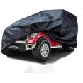 thumbnail image 3 of Funda para coche de playa para niños (210 x 105 x 105 cm, negra), funda grande para juguetes de coche, embalaje para exteriores, resistente, 3 of 4