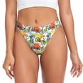 thumbnail image 1 of Balery Retro Bike Tangas de Algodón para Mujer con Estampado – Ropa Interior Sexy, Transpirable, G-string-Large, 1 of 6