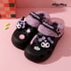 thumbnail image 4 of Zapatillas de felpa de dibujos animados para mujer, Hello Kitty, Kawaii Kuromi, Anime Sanrioed, chica, corazón, lindo, cómodo, algodón, Invierno, 4 of 4