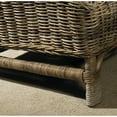 thumbnail image 5 of Padma's Plantation Wing Wicker Cushion Chair in Kubu Gray, 5 of 10