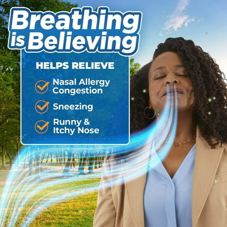 Nasacort Allergy 24HR Nasal Spray for Adults, Non-Drowsy & Alcohol-Free, 120 Sprays, 0.57 fl. oz.