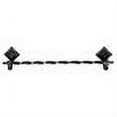 thumbnail image 2 of Acorn Manufacturing Ibbp 24" Iron Art Siena Towel Bar - Black, 2 of 2