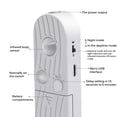thumbnail image 2 of Tira De Lámpara Led Con Sensor De Movimiento Tiras De Luz Rgb Cadena De Luces Alimentadas Por Batería Para Mesita De Noche De Armario Kearding HA020185-00, 2 of 5