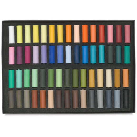 Rembrandt Soft Pastel Set - 60 Half Sticks, Assorted Colors