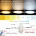 thumbnail image 3 of KAYYELAMP Modern H System Tracking Light 10W LED Dimmable Lighting Flexible Gooseneck Adjustable White Track Spotlight 6 Pcs for Store Wall Painting(No Track), 3 of 7