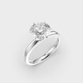 thumbnail image 2 of 5 Carat Beautiful Round Shape IGI Certified Lab Grown Diamond Engagement Ring for Ladies Solid 18K White Gold (E/VVS2) Size 9 by Diamond-Capitals, 2 of 8