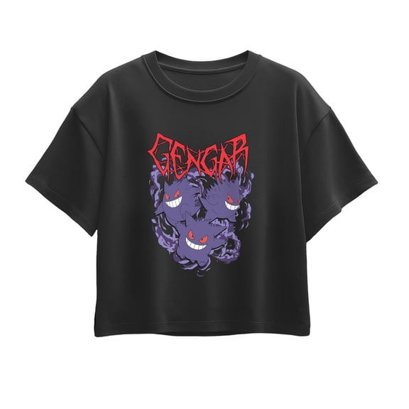 Pokémon - Gengar - Youth Girls Boxy T-Shirt