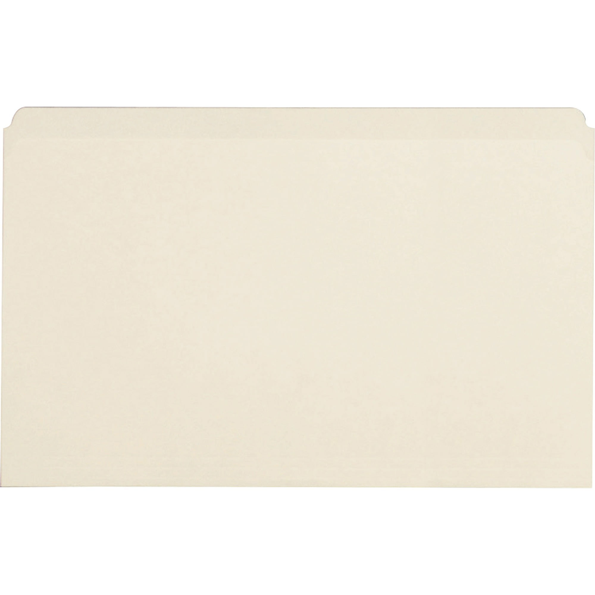 Business Source, BSN43566, Straight Cut 1-ply Legal-size File Folders, 100 / Box, Manila