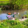 thumbnail image 2 of Labymos Flores de loto flotantes artificiales de, 2 of 7