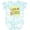 Tie Dye Green, variant on Inktastic I Love My Nonni Sun and Rainbow Letters Boys or Girls Baby Bodysuit