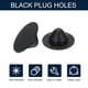 thumbnail image 3 of 10 piezas de tapones para agujeros de 1/2 pulgada (12mm) tapones de botón adecuados para agujeros de 10mm, tapón de tubo de bloqueo a presión de gel, negro, 3 of 6
