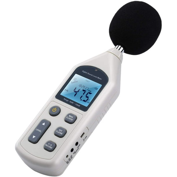 Un Sonomètre Décibelmètre numérique en test 