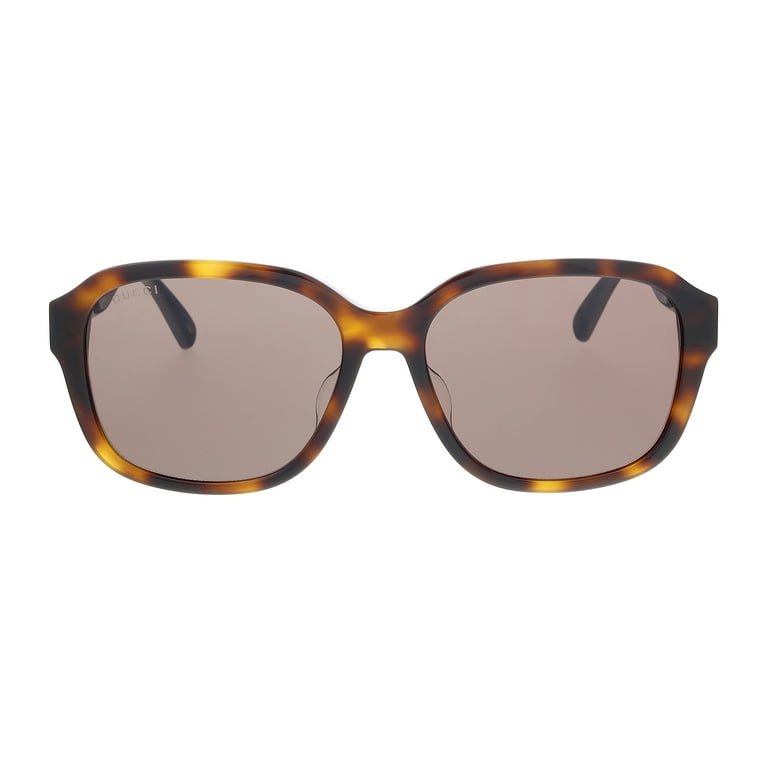 Gucci GG0929SA-002 Havana Square Sunglasses for mens - Walmart.com