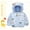 Light Blue, variant on jsaierl Toddler Boys Girls Winter Coats Cute Bear Ear Hood Cartoon Graphic Coat Fall Zip Up Thermal Jacket Thicken Outerwear Clothes Puffer Jacket 1T-6T