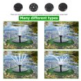 thumbnail image 3 of ORDDIART 1Set Solar Powered Fountain Kit Green Fountain Pump for Garden Decoration, 3 of 6