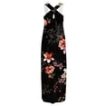 thumbnail image 5 of SMihono Robe Maxi Bohème d'Été pour Femmes Grande Taille Design Décontracté Robe Longue Sans Manches Col en V Robe de Plage, 5 of 5