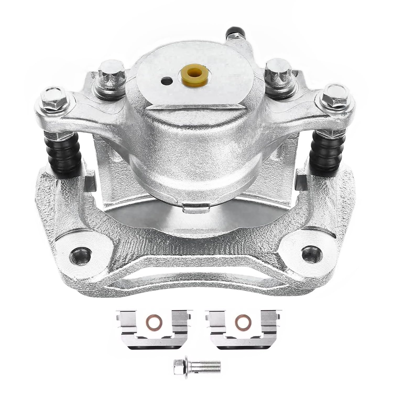 Detroit Axle - 2pc Front Brake Calipers for 2012-2015 Hyundai Sonata 2011-2016 Kia Optima Disc Brake Calipers with Brackets 2013 2014 Replacement Brake Calipers Assembly
