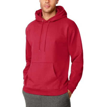 - Men's Ultimate Cotton Heavyweight Fleece Hood with Front Pocket