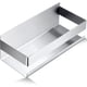 thumbnail image 1 of Organizador de baño moderno, estante de acero inoxidable a prueba de óxido con barandilla, diseño impermeable, instalación rápida y fácil para su área de ducha o cocina, 1 of 7