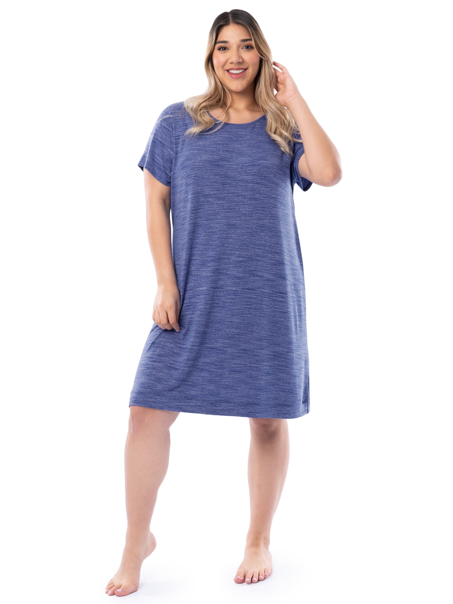 Fruit of the Loom Women's Soft and Breathable Pajama Sleepshirt, Sizes S-5X