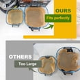 thumbnail image 2 of Air Fryer Liners for Ninja Crispi Air Fryer, Ninja Crispi Accessories for Ninja Crispy, 150Pcs Ninja Glass Air Fryer Liners, Crispi Air Fryer Parchment Paper Liners, Ninja Kitchen Appliances, 2 of 5