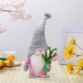 thumbnail image 5 of TETOU Spring Easter Gnome Plush Bunny Faceless Gnome Plush Doll with Flower Easter Decor for Mom, 5 of 6